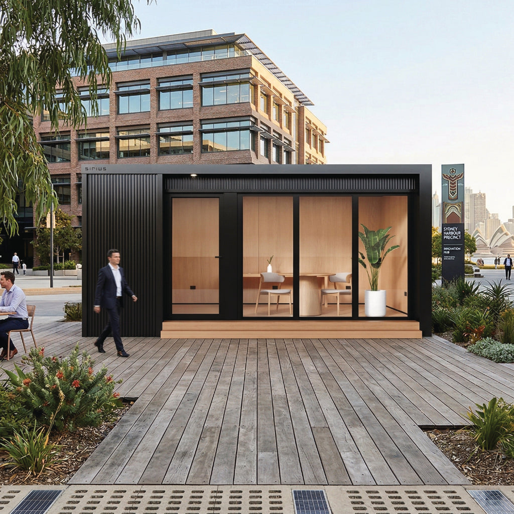 Portable Office 6m x 3m – Modular Commercial Building – Sirius Buildings