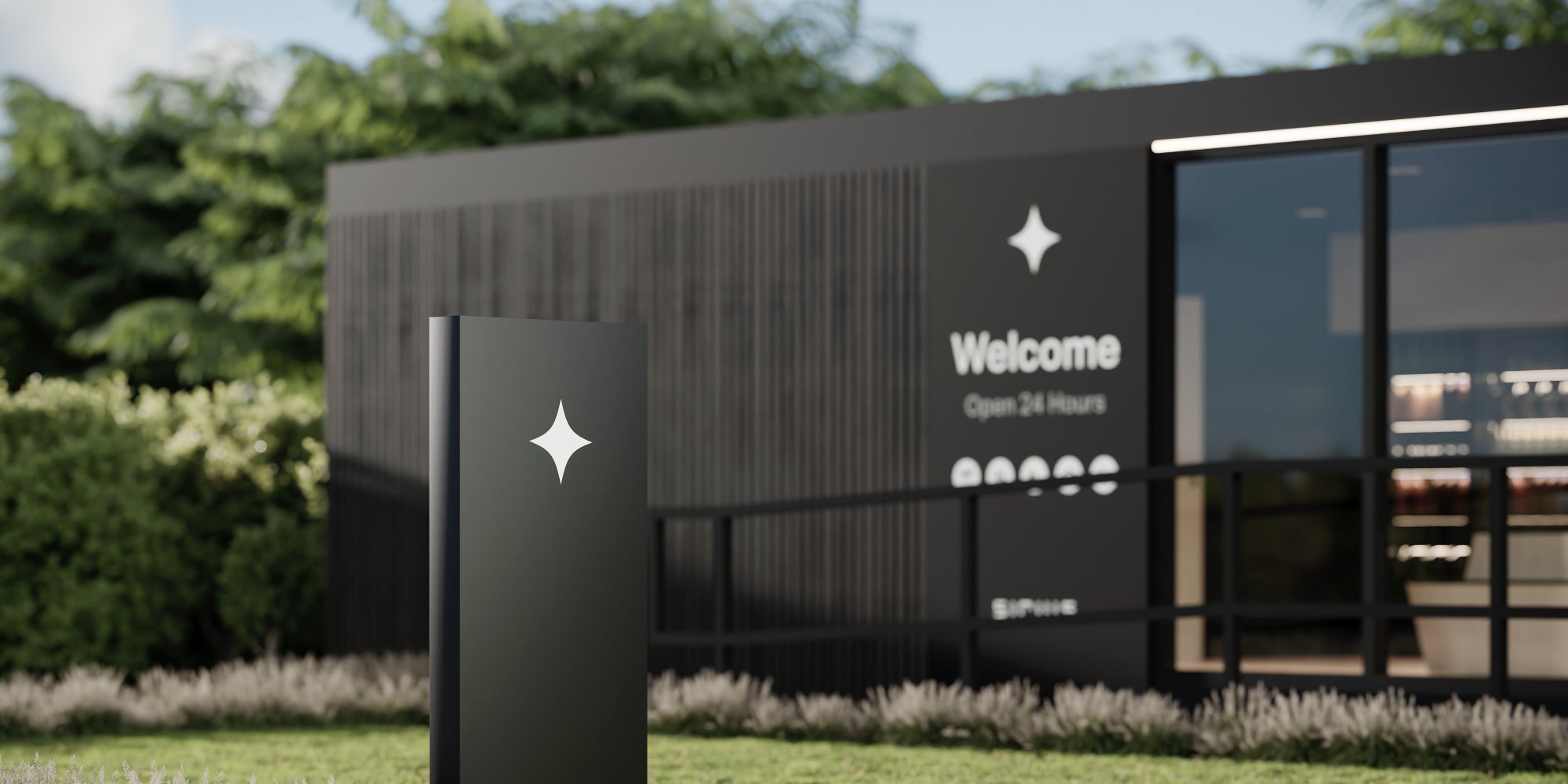 Sirius Buildings Modular EV Charging Lounge Design