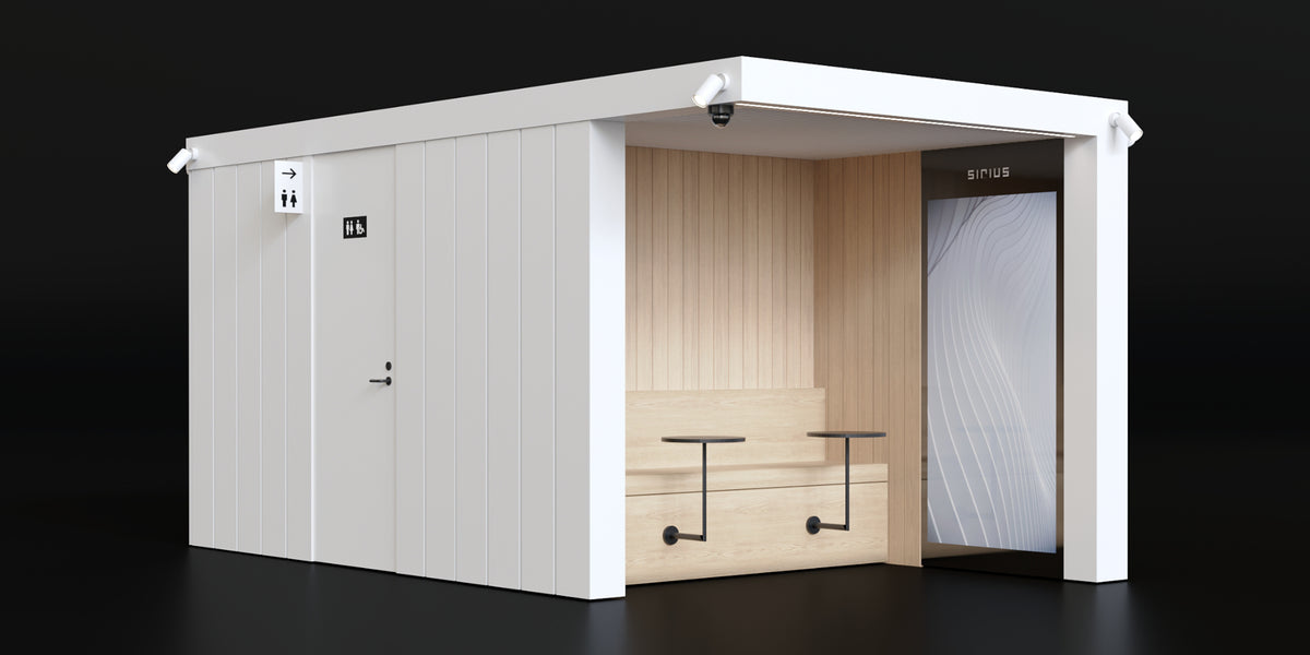 Sirius Buildings EV Charging Amenities Block