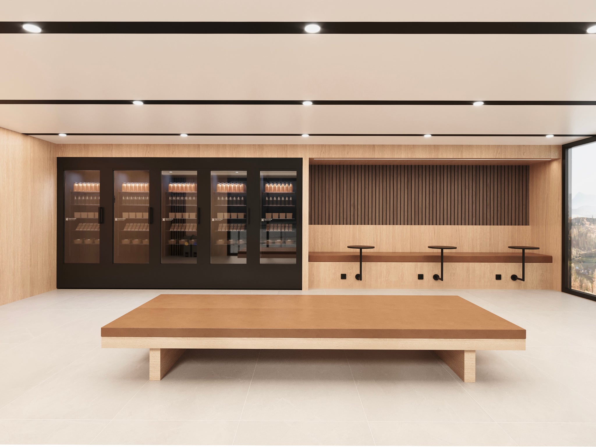 Sirius Buildings Modular Lounge Interior