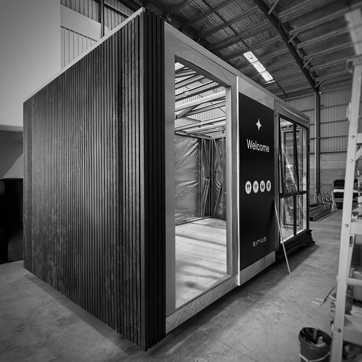 Sirius Buildings Micro Amenities EV Charging Station Building