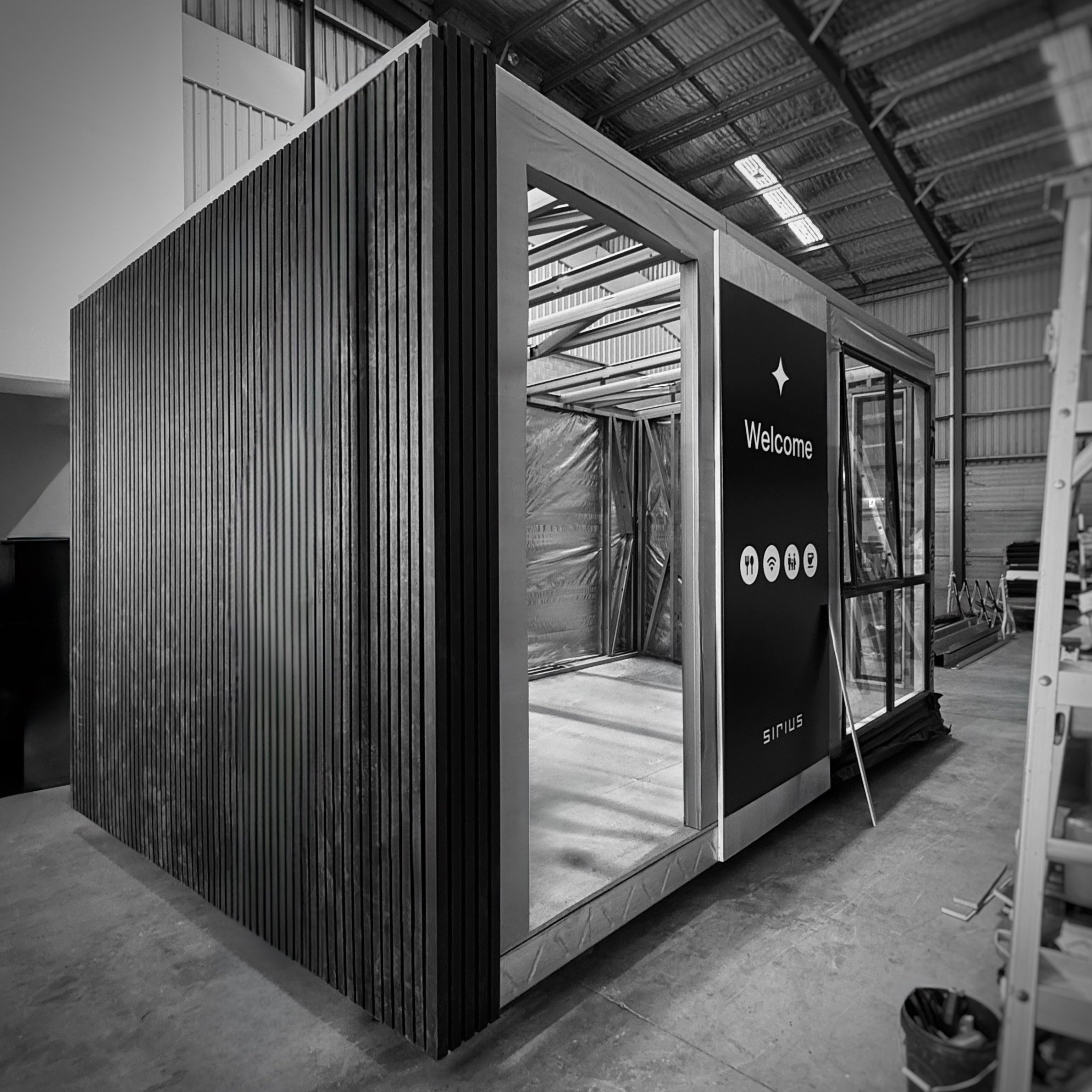 Sirius Buildings Micro Amenities EV Charging Station Building