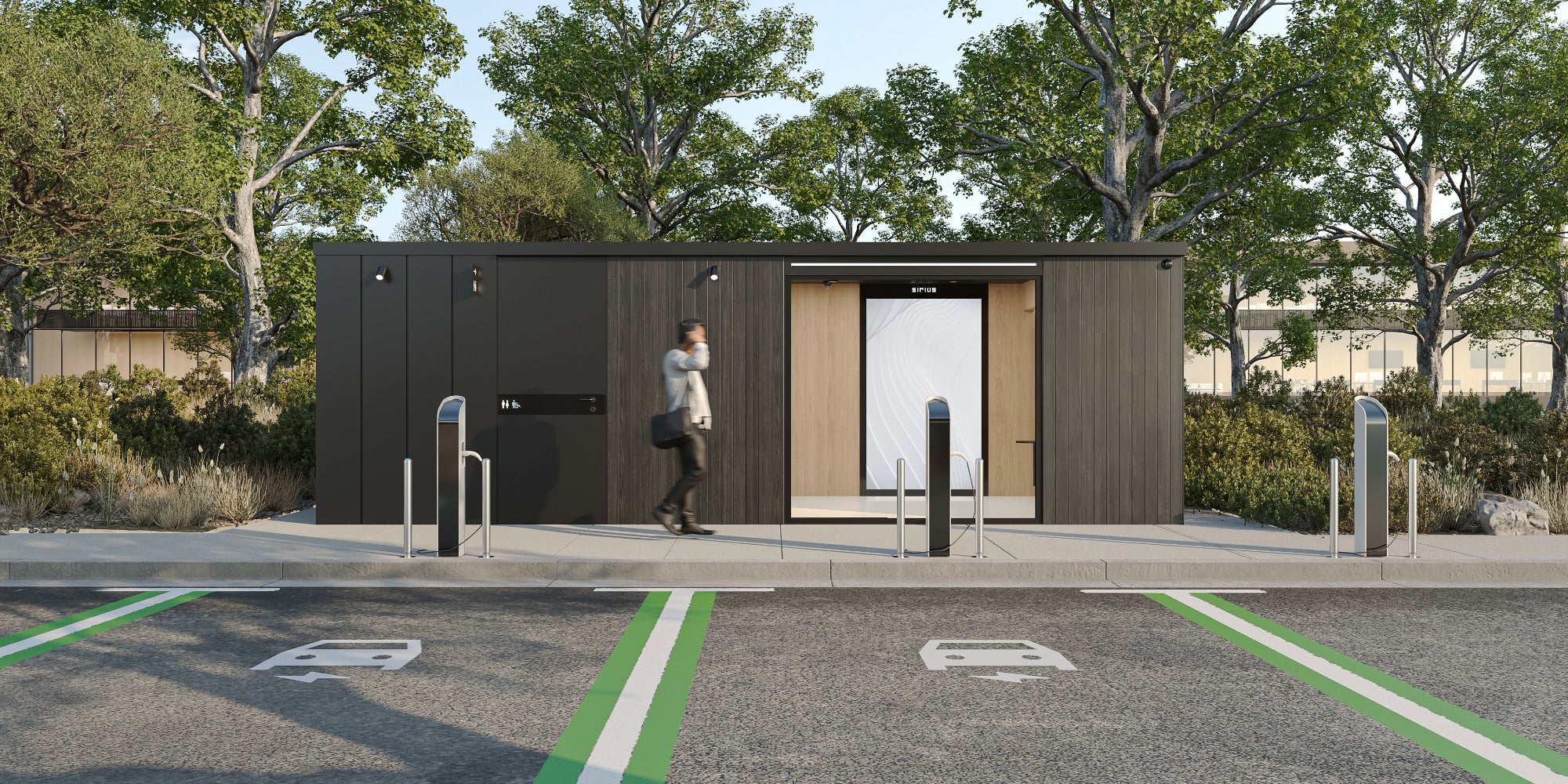 Sirius Pavilion Outdoor Modular Amenities Unit